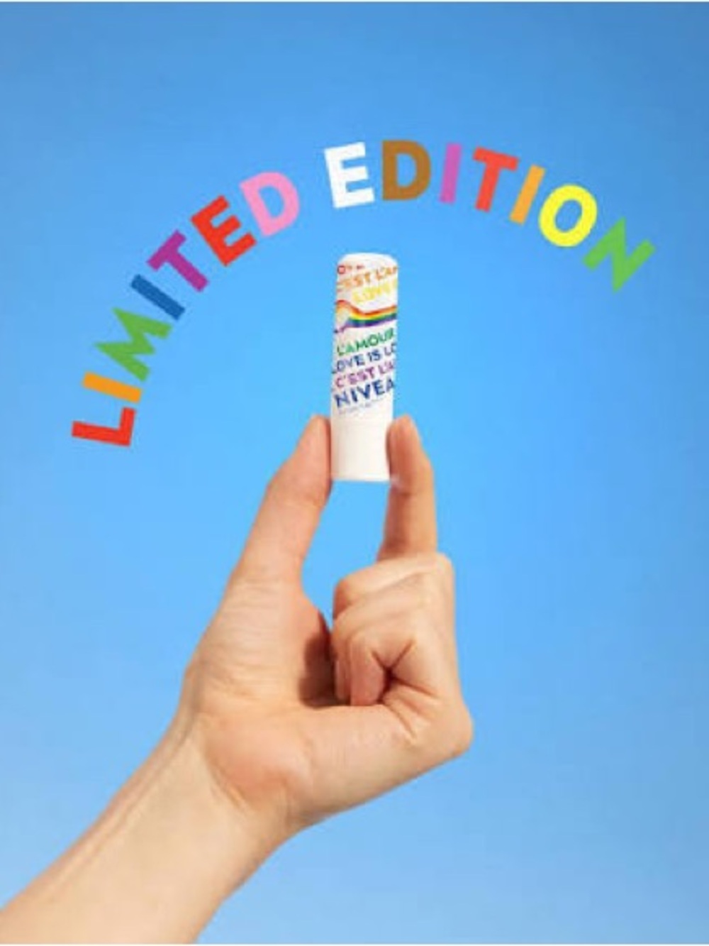 Limited Edition Nivea Pride Essential Lip Balm